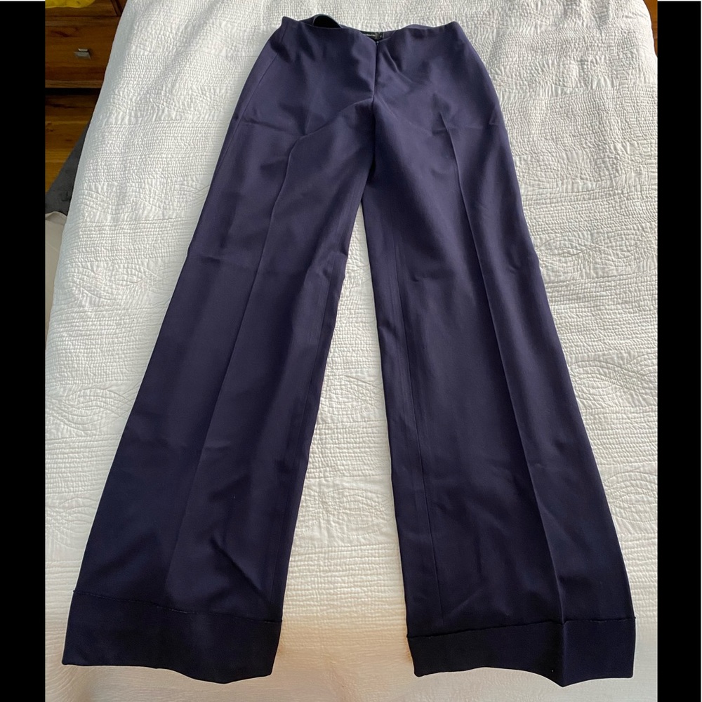 Club Monoco Navy Blue Wide Leg Pants